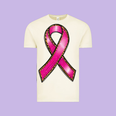 Breast Cancer Ribbon Vintage Tee Designed By Ranaportraitstore
