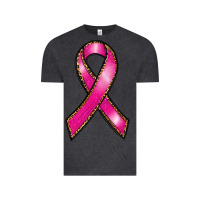 Vintage Black breast cancer ribbon Vintage Tee - RanaPortraitStore