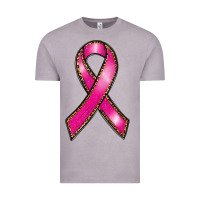 Vintage Zinc breast cancer ribbon Vintage Tee - RanaPortraitStore