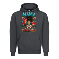 Smoke mama chingona Zipper Hoodie - BundleAndBundleShop