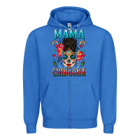True Royal mama chingona Zipper Hoodie - BundleAndBundleShop