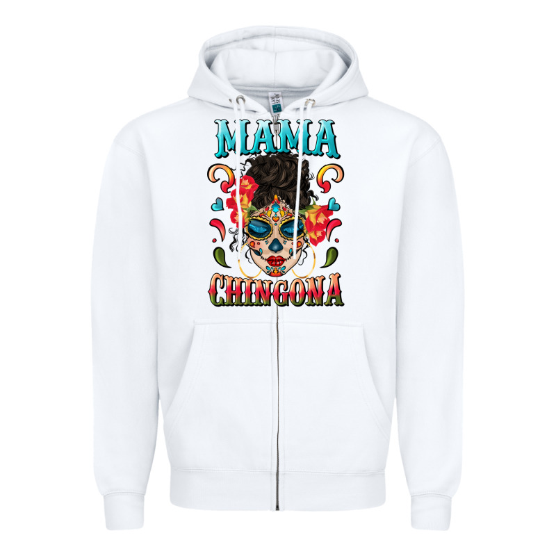 Mama Chingona Zipper Hoodie by BundleAndBundleShop | Teevron