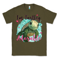 Army Green i'm turtley adorable Classic Tee - JahusDesignShop