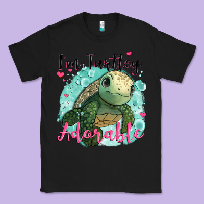 I'm Turtley Adorable Classic Tee Designed By Jahusdesignshop