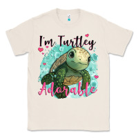 Natural i'm turtley adorable Classic Tee - JahusDesignShop