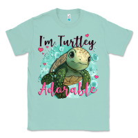 Seafoam i'm turtley adorable Classic Tee - JahusDesignShop