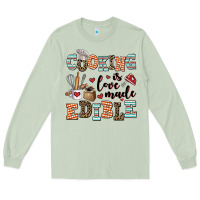 Matcha cooking is love made edible Long Sleeve Tee - AdoDesignShop