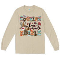 Mushroom cooking is love made edible Long Sleeve Tee - AdoDesignShop