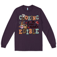 Plum cooking is love made edible Long Sleeve Tee - AdoDesignShop