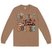 Toasted Coconut cooking is love made edible Long Sleeve Tee - AdoDesignShop
