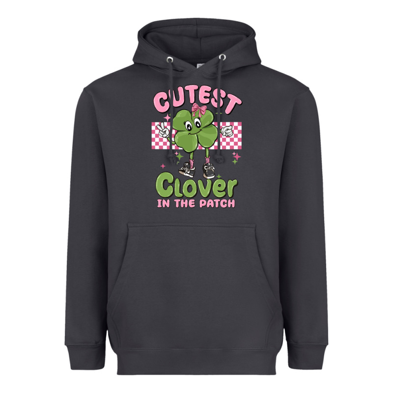 Cutest Clover In The Patch Heavyweight Hoodie by MaliasSmallBusiness | Teevron