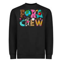 Black para crew Heavyweight Sweatshirt - texasbilliewilder