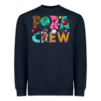 Navy para crew Heavyweight Sweatshirt - texasbilliewilder