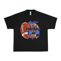 Black livin' that football mom life Urban Heavy Tee - Zillion Design Studio