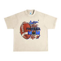 Sandshell livin' that football mom life Urban Heavy Tee - Zillion Design Studio