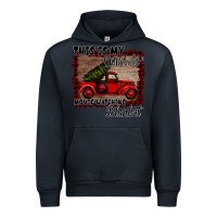 Navy Christmas Movie Watching Blanket Urban Hoodie - Bettercallsaul