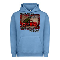 Pigment Pebble Blue Christmas Movie Watching Blanket Urban Hoodie - Bettercallsaul