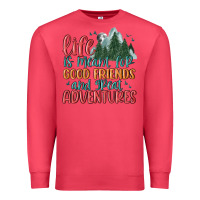 Cardinal life is meant for good friends and great adventure Premium Sweatshirt - MaliasSmallBusiness