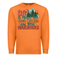 Carrot life is meant for good friends and great adventure Premium Sweatshirt - MaliasSmallBusiness
