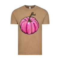 Vintage Coffee breast cancer awereness pumpkin Vintage Tee - RanaPortraitStore