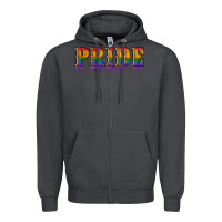 Smoke pride lgbtq glitter Zipper Hoodie - Artiststas