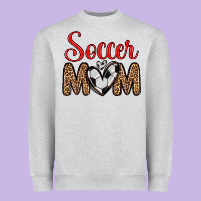 Soccer Mom Heavyweight Sweatshirt Designed By Zillion Design Studio