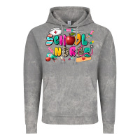 Cloud Rock school nurse Vintage Hoodie - Zillion Design Studio