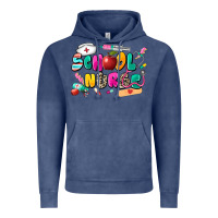 Vintage Denim school nurse Vintage Hoodie - Zillion Design Studio