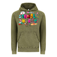 Vintage Olive school nurse Vintage Hoodie - Zillion Design Studio