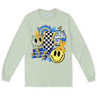 Matcha retro down syndrome awareness Long Sleeve Tee - JahusDesignShop