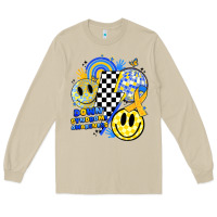Mushroom retro down syndrome awareness Long Sleeve Tee - JahusDesignShop