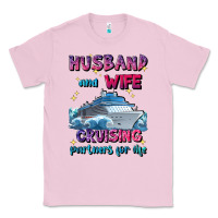 Bubblegum Pink husband and wife cruising partners for life Classic Tee - JahusDesignShop