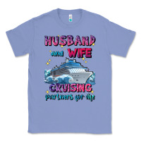 Colony Blue husband and wife cruising partners for life Classic Tee - JahusDesignShop