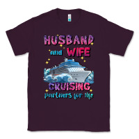 Plum husband and wife cruising partners for life Classic Tee - JahusDesignShop