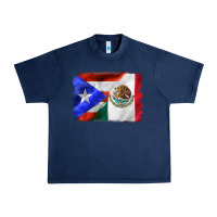 Navy mexico and puerto rico Urban Heavy Tee - CTS Tumbler Store