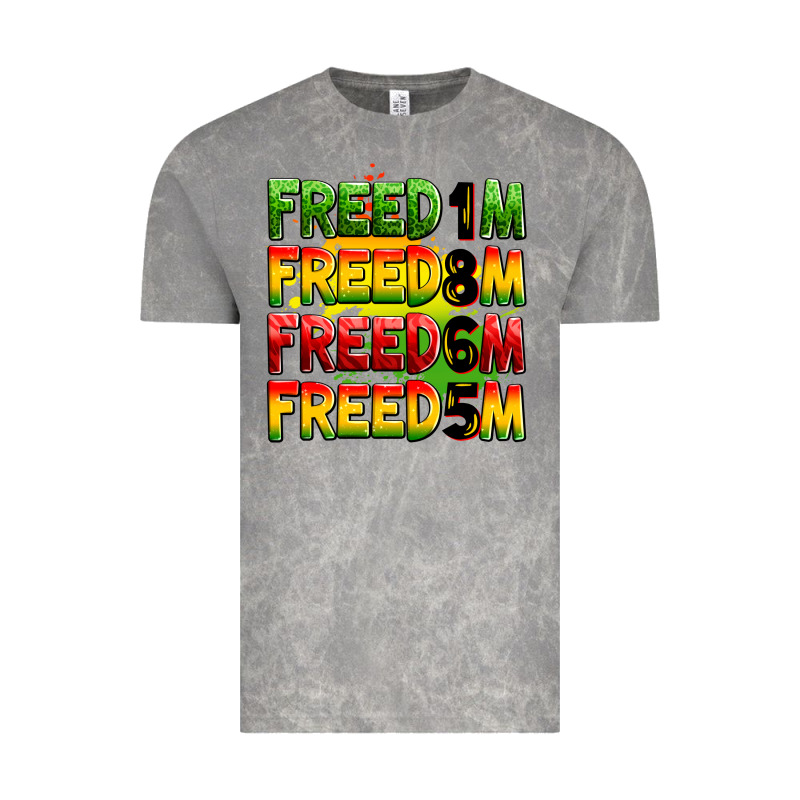 Freedom Freedom Freedom Freedom 1865 Vintage Tee by Zillion Design Studio | Teevron