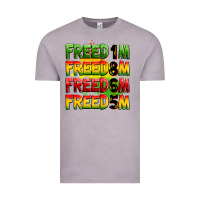 Vintage Zinc freedom freedom freedom freedom 1865 Vintage Tee - Zillion Design Studio