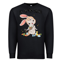 Black so hoppin boujee easter bunny  belt bag ins Premium Sweatshirt - MaliasSmallBusiness