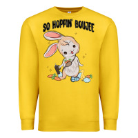 Lemon so hoppin boujee easter bunny  belt bag ins Premium Sweatshirt - MaliasSmallBusiness