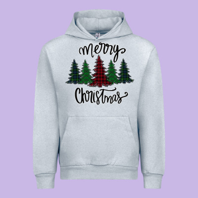 Merry Christmas Trees Urban Hoodie Designed By Bettercallsaul