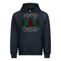 Navy Merry Christmas Trees Urban Hoodie - Bettercallsaul