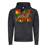Vintage Black black social worker Vintage Hoodie - texasbilliewilder