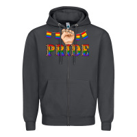 Smoke pride lgbtq Zipper Hoodie - Artiststas