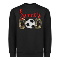 Black soccer dad Heavyweight Sweatshirt - Zillion Design Studio