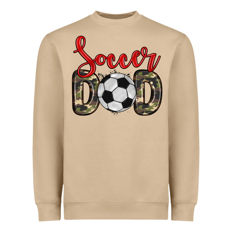 Soccer Dad Heavyweight Sweatshirt by Zillion Design Studio | Teevron