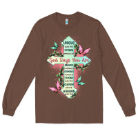 Chestnut god says you are cross Long Sleeve Tee - JahusDesignShop