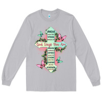 Moon Dust god says you are cross Long Sleeve Tee - JahusDesignShop