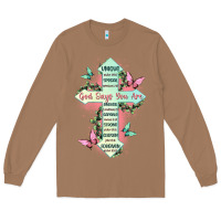 Toasted Coconut god says you are cross Long Sleeve Tee - JahusDesignShop