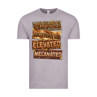 Vintage Zinc educated motivated elevated melanated Vintage Tee - Zillion Design Studio