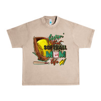 French Oak livin' that softball mom life Urban Heavy Tee - Zillion Design Studio